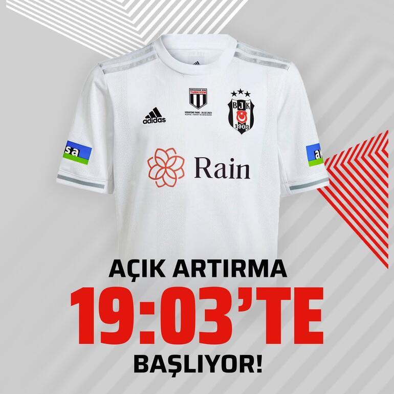 Beşiktaş, Antalyaspor maçında giyilecek formaları depremzedeler için açık artırmaya koyacak