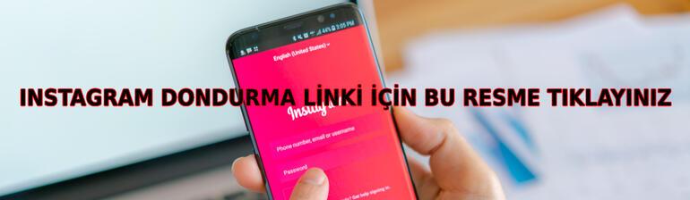 INSTAGRAM DONDURMA LİNKİ 2023 (Geçici, kısa süreli kapatma) - Instagram dondurma resimli anlatım