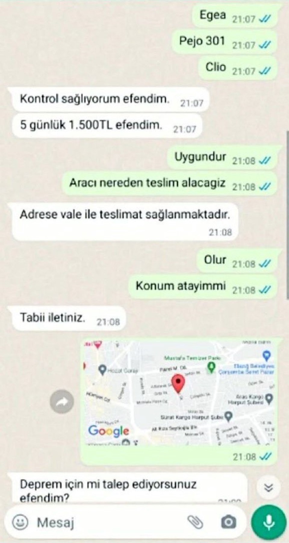 Dolandırıcılar, depremzedeyi "Biz dolandırıcıyız" diyerek uyardı - 1