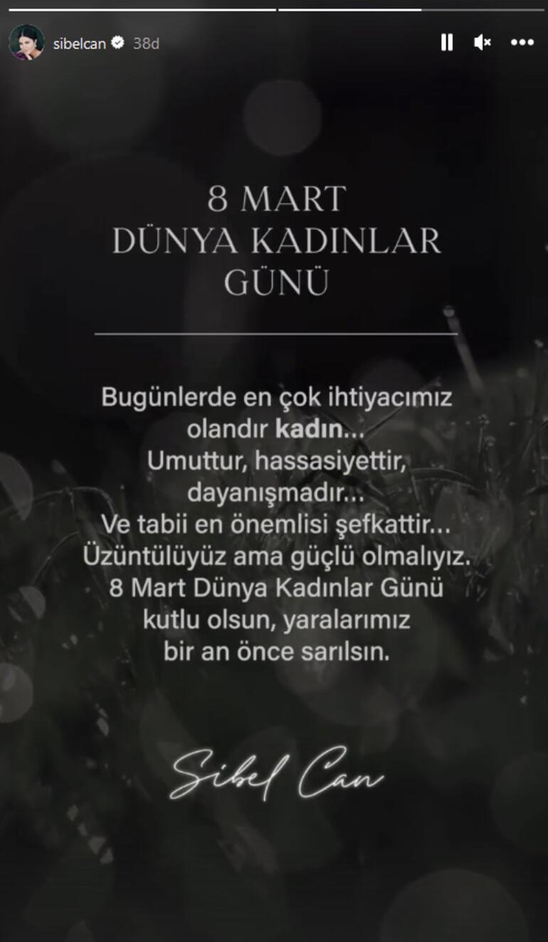 Ünlülerden 8 Mart Dünya Kadınlar Günü mesajları