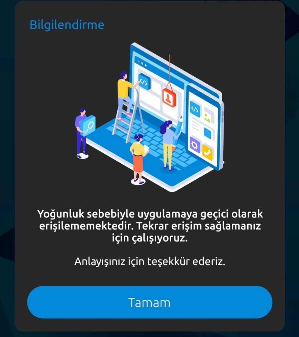 Yapı Kredi mobil bankacılık çöktü mü? Erişim sorunu sosyal medya gündeminde - 1