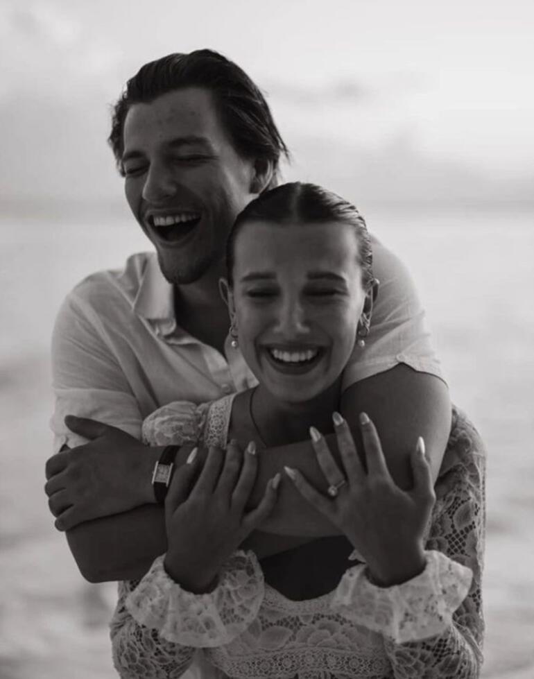 Millie Bobby Brown ve Jake Bongiovi nişanlandı