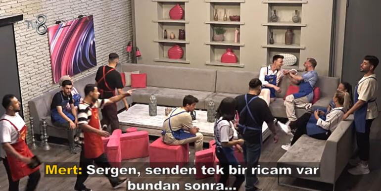 Masterchefte gerilim tırmandı Sergenin sözleri Merti sinirlendirdi