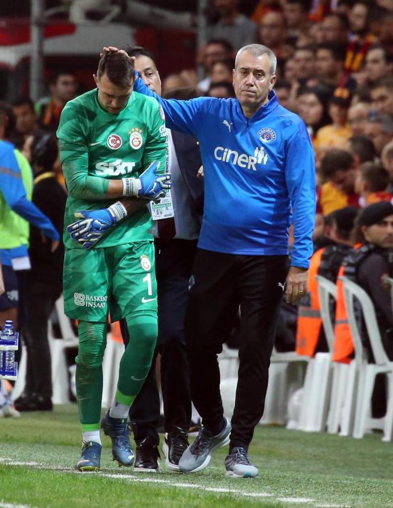 Galatasarayda Fernando Muslera sakatlandı