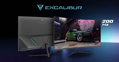 Excalibur 23.8” Curved monitör ile oyunlarda derinlik ve gerçekçiliği keşfedin