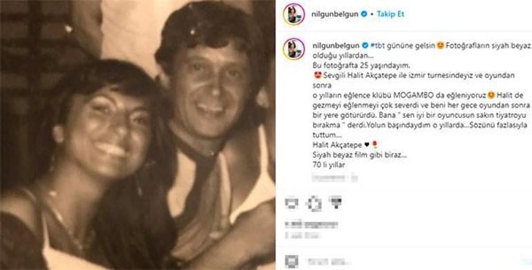 Nilgün Belgünden Halit Akçatepe paylaşımı Sözünü fazlasıyla tuttum