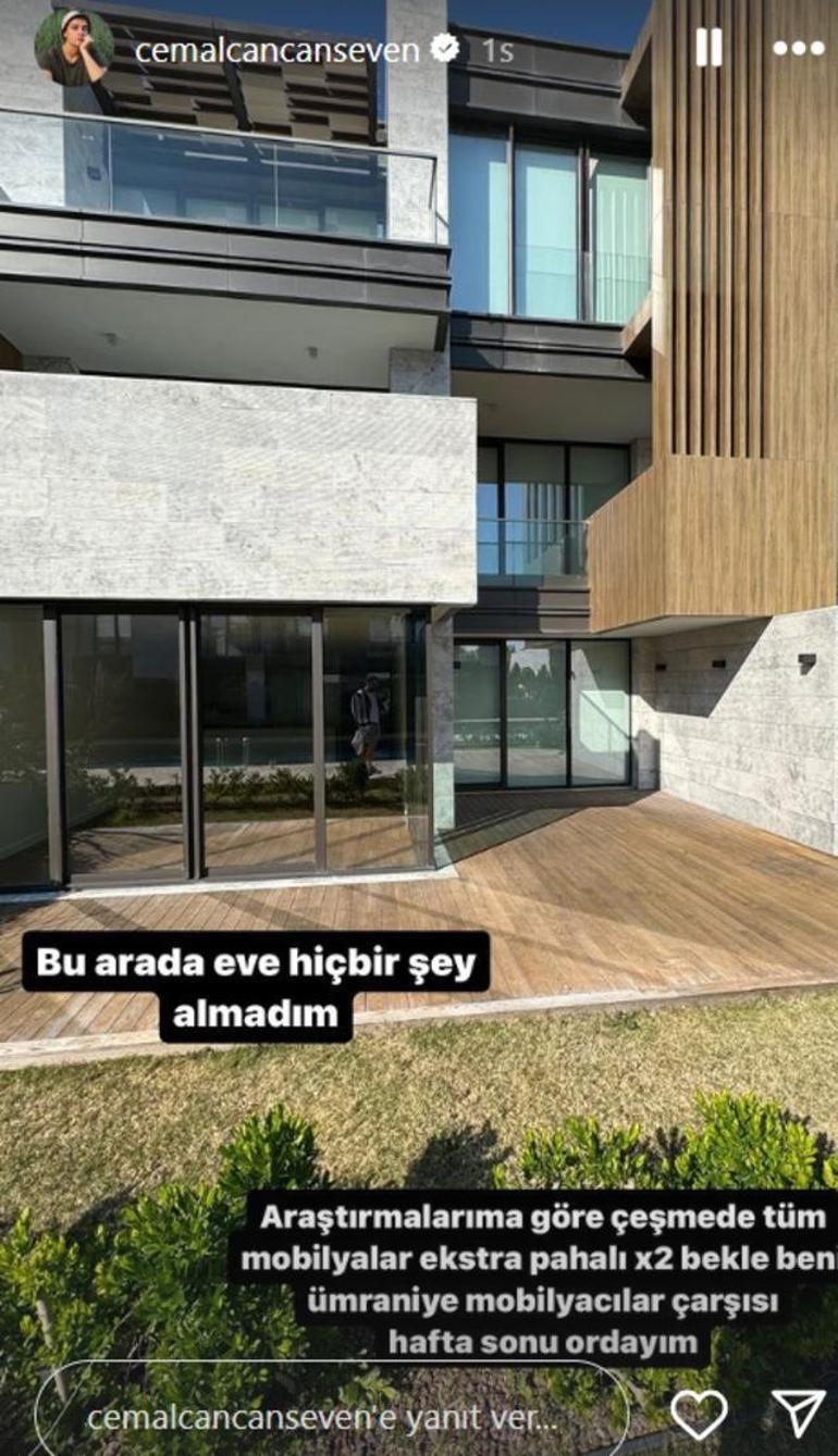 Cemal Can Cansevenin Çeşmedeki yeni evi gündem oldu